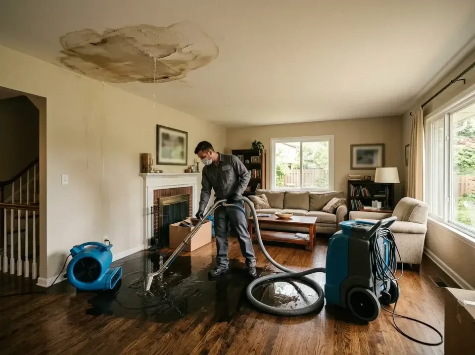 attic-pipe-burst-ceiling-drip-008 — frequently asked questions, Water Damage Restoration & Carpet Care in Oxford, PA
